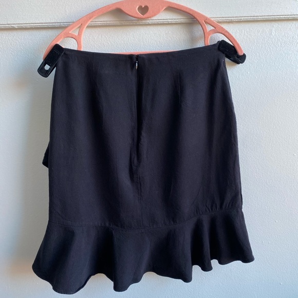 a•new•day Black Skirt with Ruffles - Picture 3 of 5